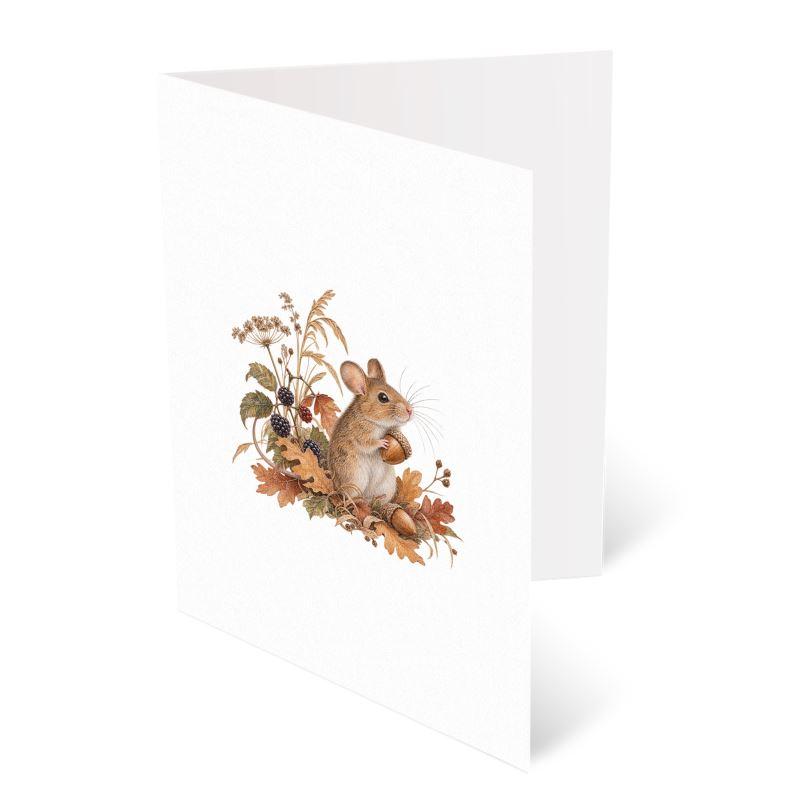 Acorn Mouse Greeting Card product view