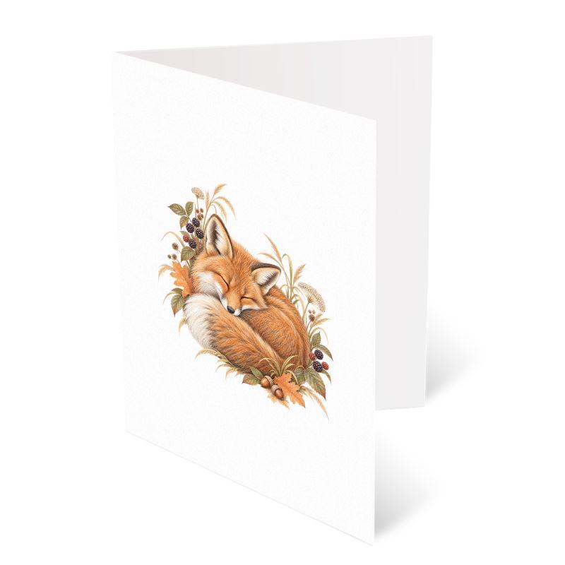 Bramble Fox Greeting Card product view