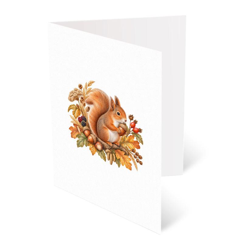 Hazel Squirrel Greeting Card product view