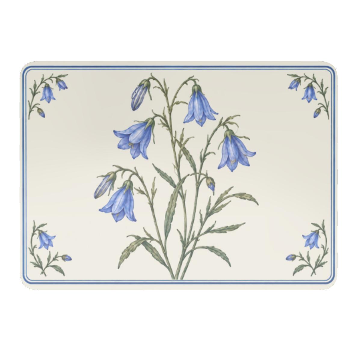 Meadow Blue Botanical Placemats — Set of Four product view