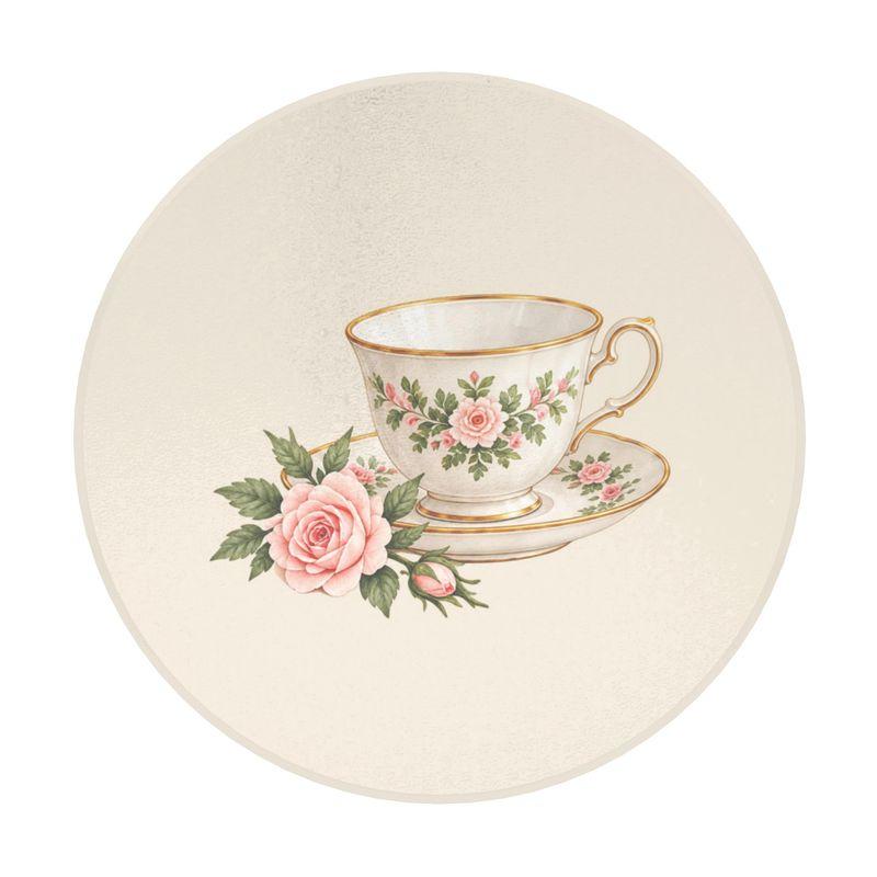 Country House Ceramic Coasters — Set of Four product view